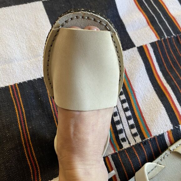 NWT Natural Sur Avarca Leather Sandals. Spain. Menorquinas. Slingback Strap. 37 - Picture 9 of 12